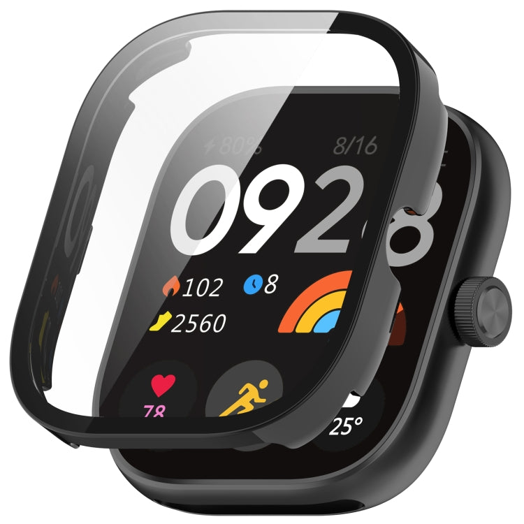 Tempered Film Integrated PC Watch Protective Case, For Redmi Watch 4