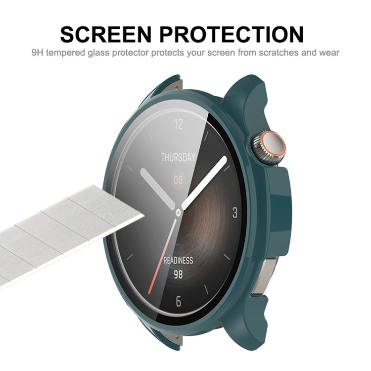 ENKAY Hat-Prince Full Coverage Tempered Glass Film Integrated PC Watch Case