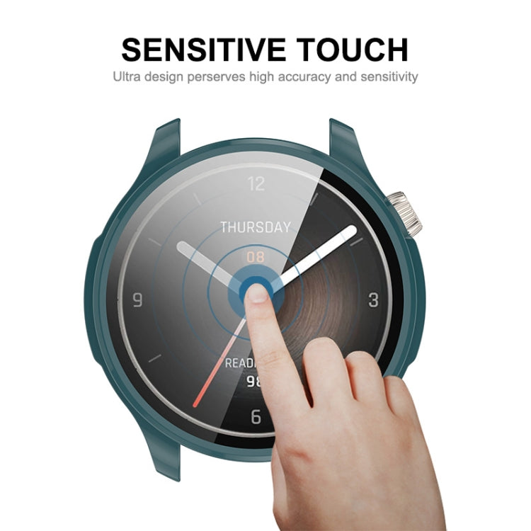 ENKAY Hat-Prince Full Coverage Tempered Glass Film Integrated PC Watch Case