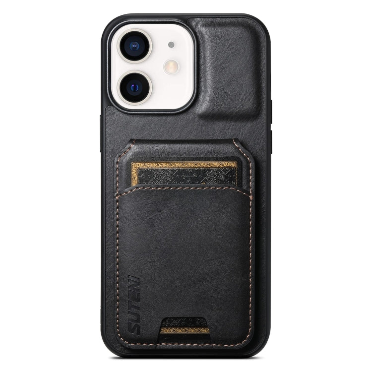 Suteni H02 Leather Wallet Stand Back Phone Case — view 30