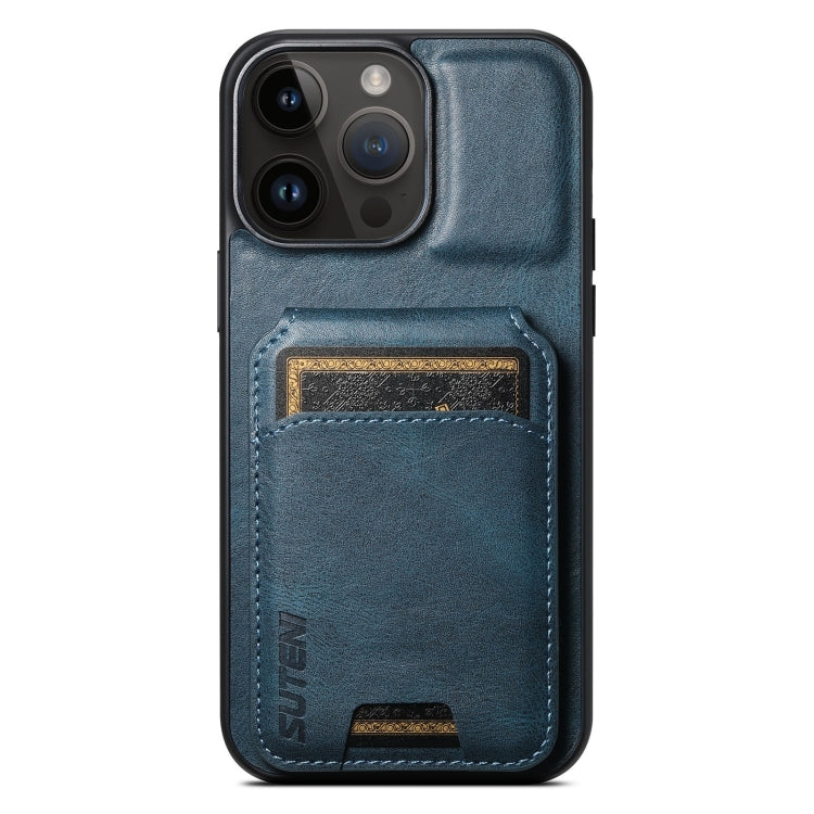 Suteni H02 Leather Wallet Stand Back Phone Case — view 8