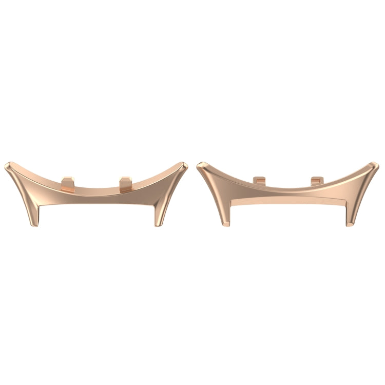 For vivo Watch 3 1 Pair Metal Watch Band Connector — Rose Gold