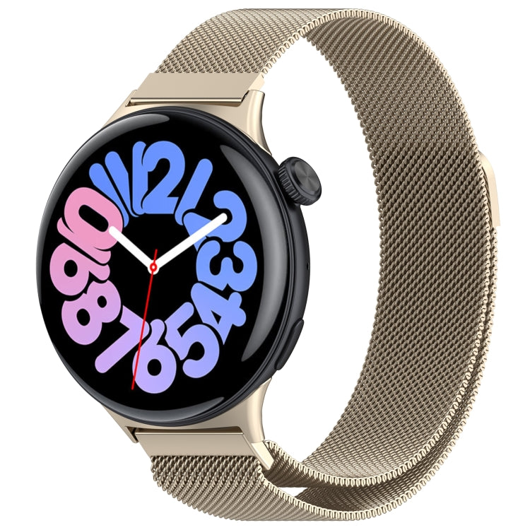 Milan Magnetic Steel Mesh Watch Band — Rose Gold