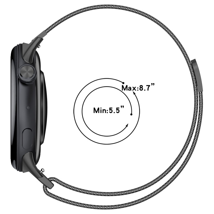 Milan Magnetic Steel Mesh Watch Band — view 11