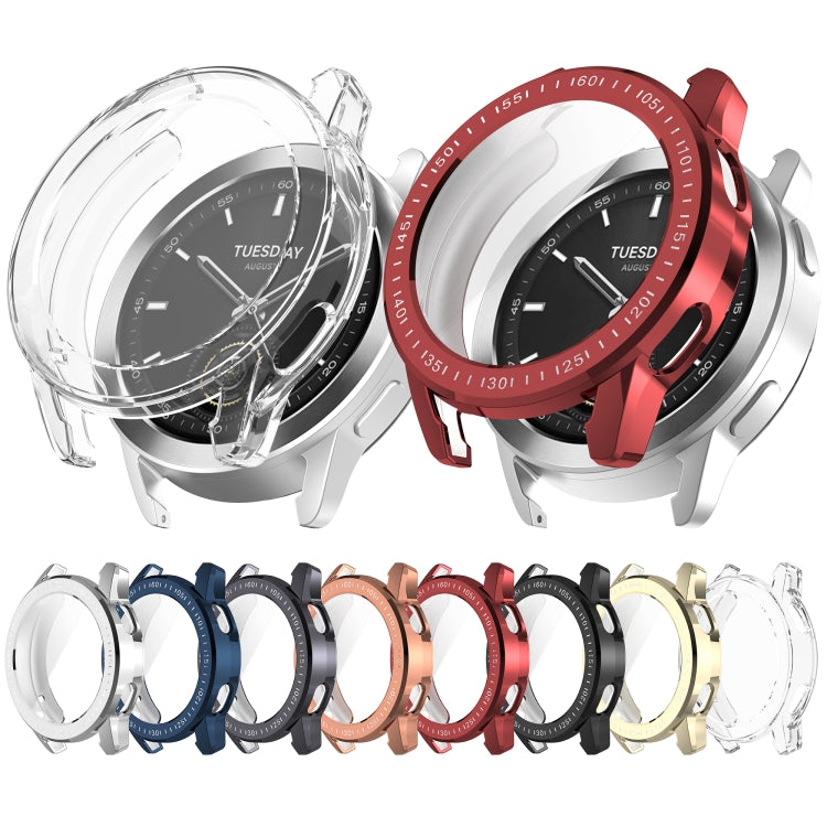 Full Package TPU Electroplated Watch Protective Case