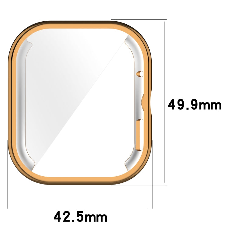 Full Package TPU Electroplated Watch Protective Case