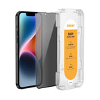 ENKAY Easy Install Anti-peeping Privacy Full Screen Tempered Glass Film