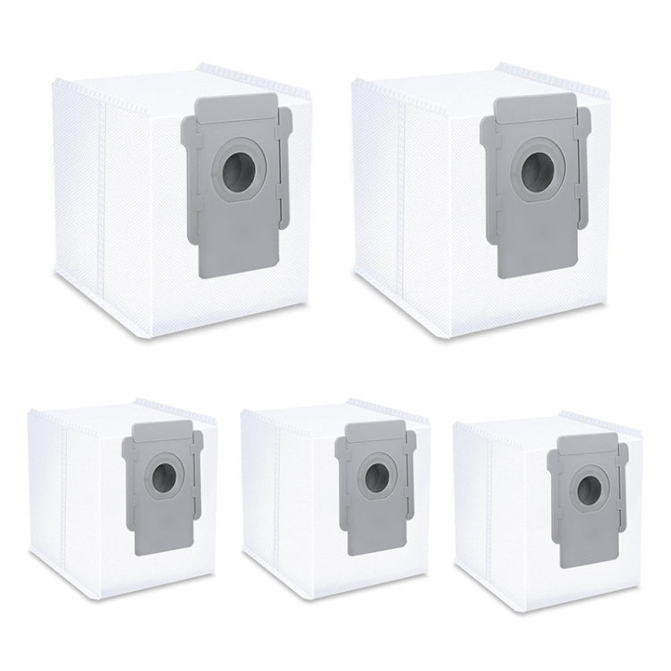 JUNSUNMAY 5pcs For iRobot Roomba i & s & j Series i8 / i8+ / s9 / s9+ Vacuum Bags Automatic Disposal Dust Bags