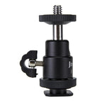 JMARY BH-02 360-Degree Rotating Tripod Ball Head 1/4 Screw Adapter — BH-02
