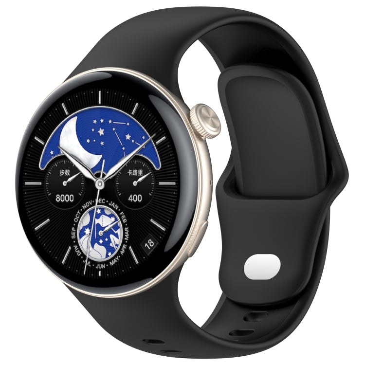 For vivo Watch 3 / iQOO Watch Solid Color Silicone Watch Band