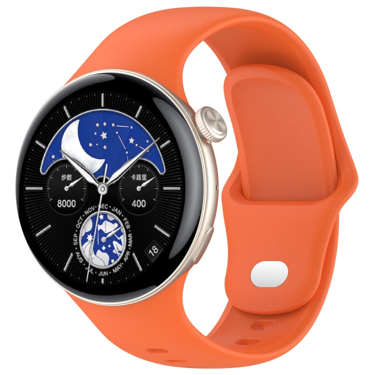 For vivo Watch 3 / iQOO Watch Solid Color Silicone Watch Band — Stralight