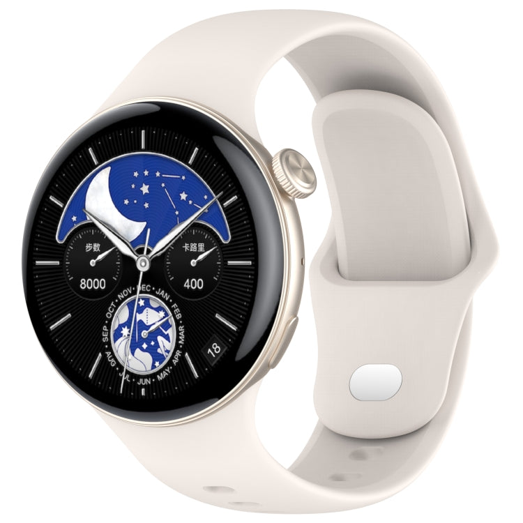 For vivo Watch 3 / iQOO Watch Solid Color Silicone Watch Band — view 13