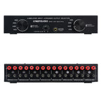 Power Amplifier Speaker Selector Switcher Speaker Comparator, 4 Input 4 Ooutput — 4 Input 4 Ooutput