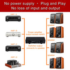 Power Amplifier Speaker Selector Switcher Speaker Comparator, 4 Input 4 Ooutput — view 6