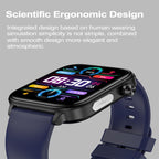ET570 1.96 inch Color Screen Smart Watch Silicone Strap, Support Bluetooth Call / ECG — view 9
