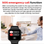 ET570 1.96 inch Color Screen Smart Watch Silicone Strap, Support Bluetooth Call / ECG — view 12