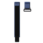 20mm Two Color Nylon Canvas Hook And Loop Fastener Watch Band