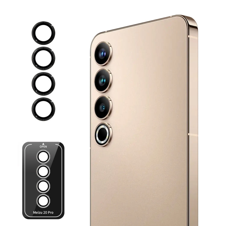 ENKAY Hat-Prince 9H Rear Camera Lens Aluminium Alloy Tempered Glass Film