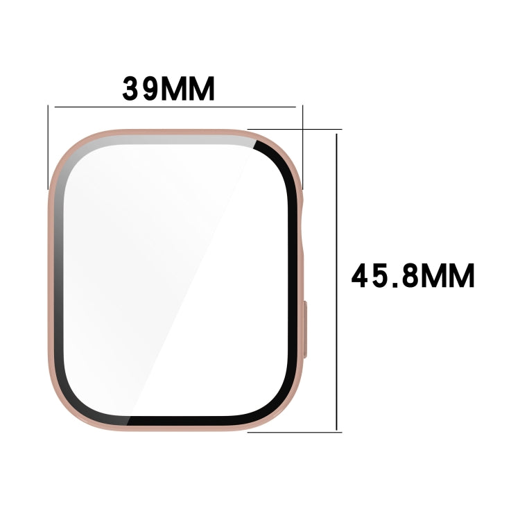 PC + Tempered Film Integrated Watch Protective Case