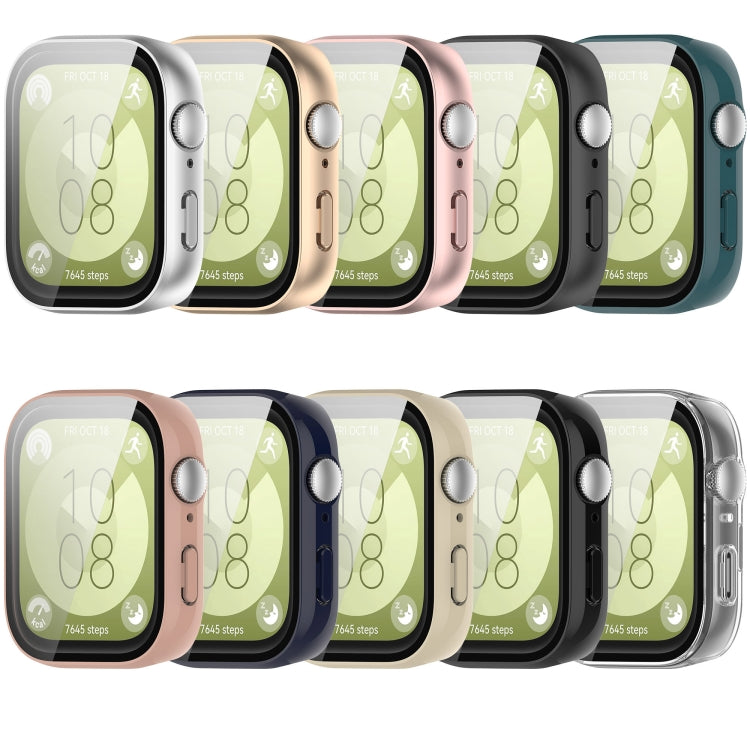 PC + Tempered Film Integrated Watch Protective Case