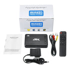 4K 30HZ HDD Player AV+VGA+HDMI SD Card U Disk Player