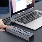 U310 10-in-1 USB 3.0 Extension HUB USB Power Charging Station with Individual Switch — view 5