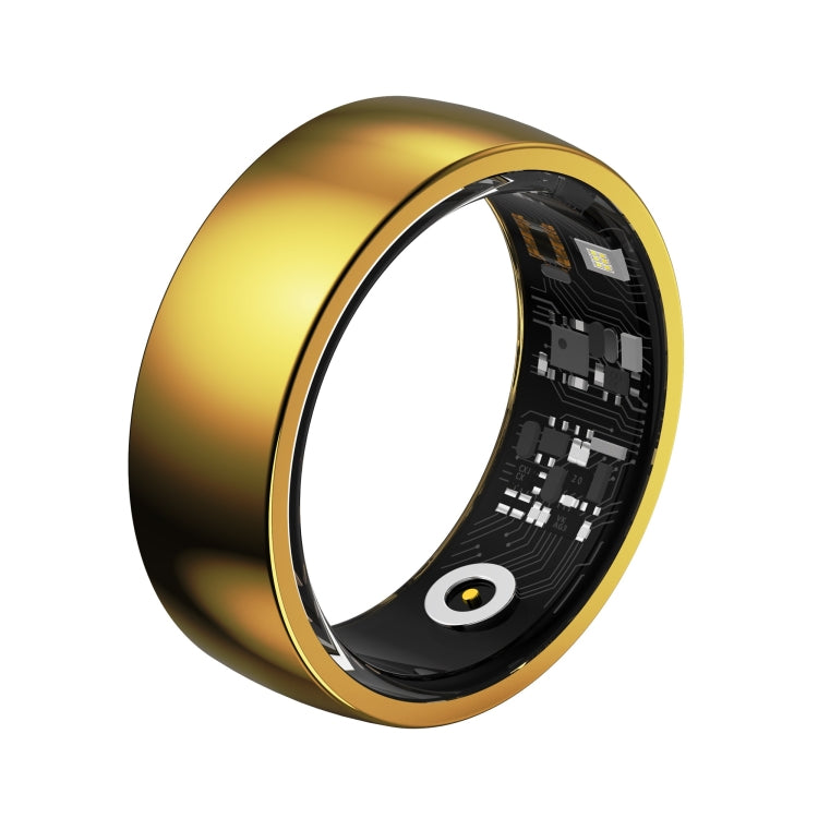 R09M SIZE 18 Smart Ring, Support Health Monitoring / Care For Families — Silver