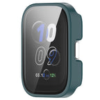 For Amazfit bip5 Unity PC + Tempered Glass Film Integrated Watch Protective Case