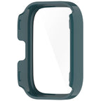 For Amazfit bip5 Unity PC + Tempered Glass Film Integrated Watch Protective Case