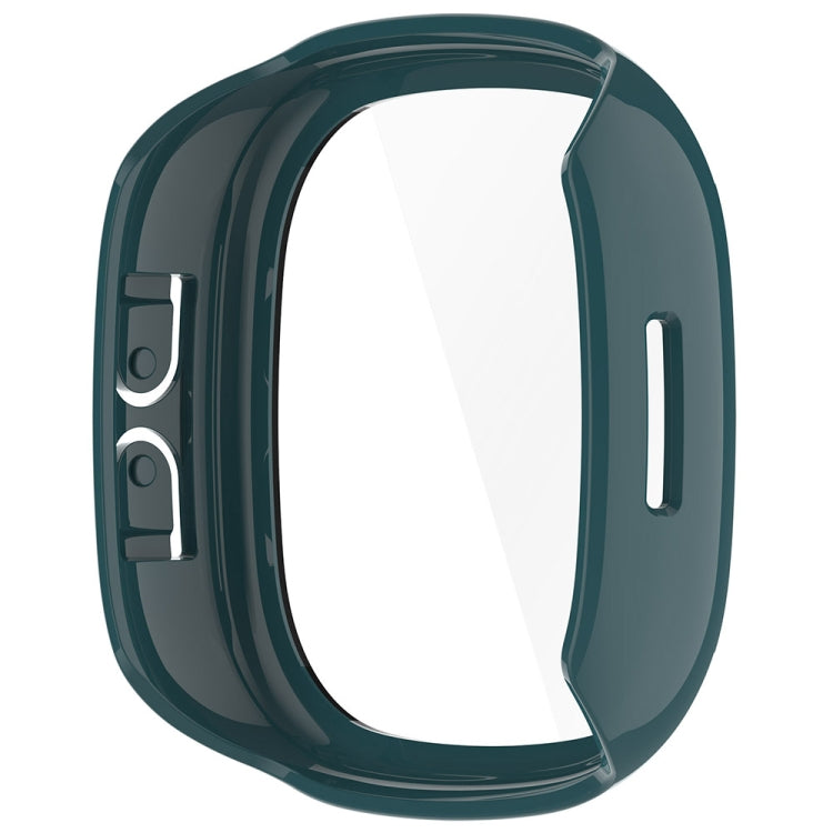 For Fitbit Ace LTE PC + Tempered Glass Film Integrated Watch Protective Case