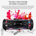 M17 Outdoor Portable Portable Bluetooth Speaker — B