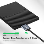 ENKAY USB 3.1 Type-C to USB 3.0 Micro B 10Gbps Data Camera Hard Drive Cable — view 6