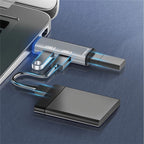 ADS-302A 3 in 1 USB to USB 3.0 / 2.0 Hub Expansion Station USB Adapter — view 9