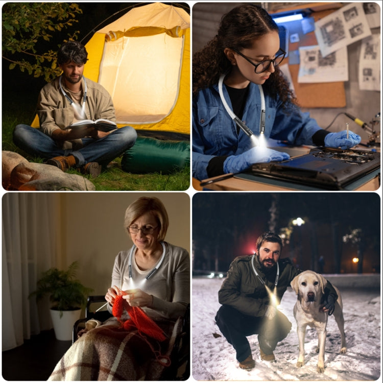 Three-tone Light LED Hanging Neck Light Emergency Light Eye Protection Reading Light — view 7