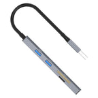 ADS-310A USB Adapter to 3 x USB 3.0 + 2 x Card Reader Slots Multi-Port Hub — view 3