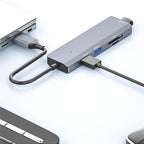 ADS-310A USB Adapter to 3 x USB 3.0 + 2 x Card Reader Slots Multi-Port Hub — view 8