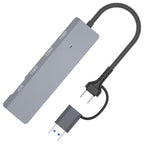 ADS-309D USB / Type-C to 3 x USB 3.0 + Type-C Data Port Expansion Hub Adapter — view 3