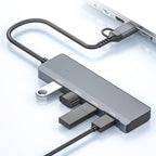 ADS-309D USB / Type-C to 3 x USB 3.0 + Type-C Data Port Expansion Hub Adapter — view 5