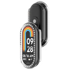 Diamond Half Coverage Hollow PC Watch Protective Case