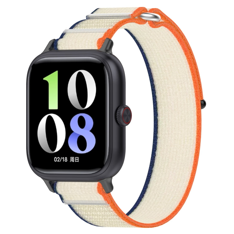 For vivo iQOO Watch GT Loop Nylon Hook and Loop Fastener Watch Band