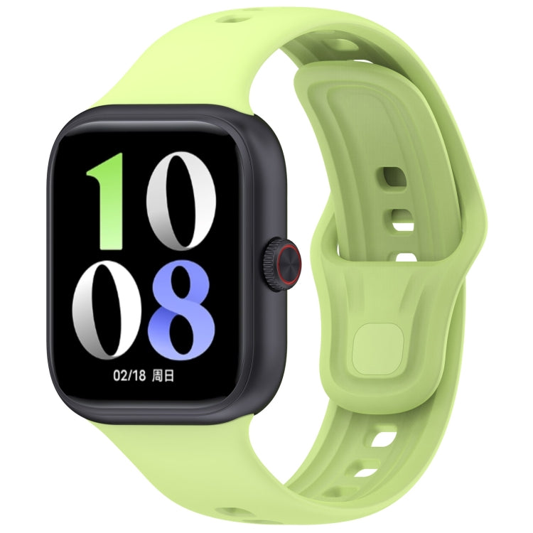 For vivo iQOO Watch GT Solid Color Silicone Watch Band — Dark Blue