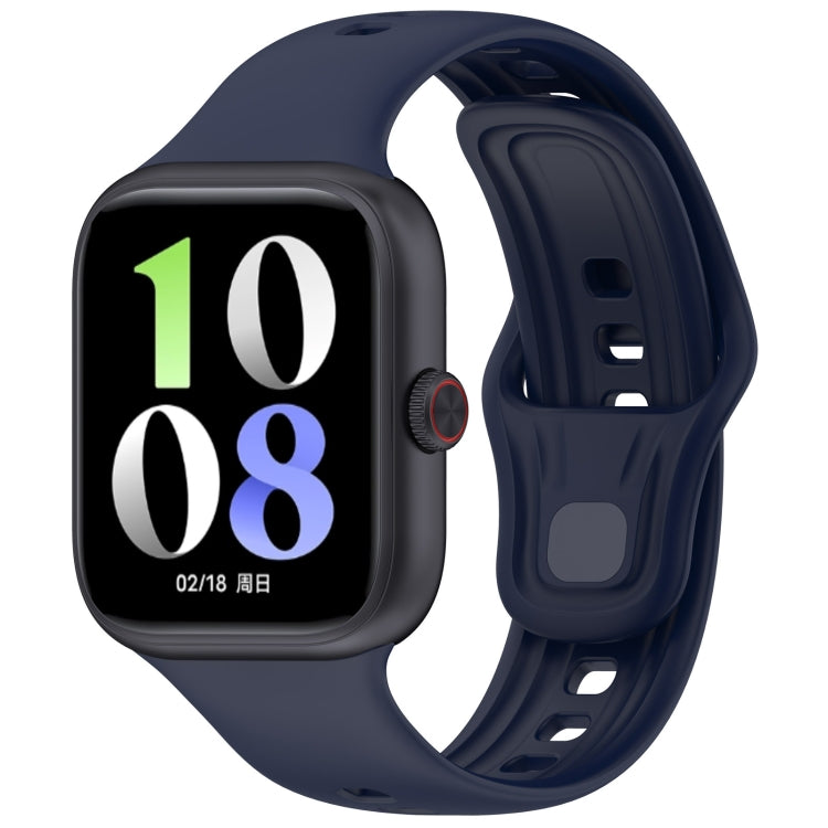 For vivo iQOO Watch GT Solid Color Silicone Watch Band — view 12