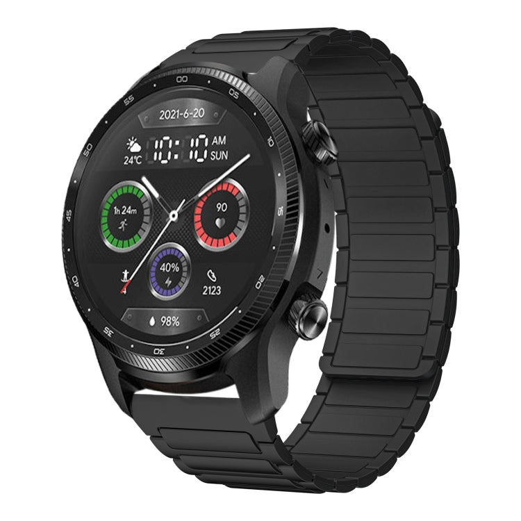 22mm I-shaped Magnetic Silicone Watch Band — view 27