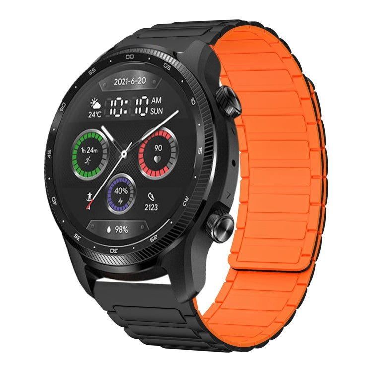 22mm I-shaped Magnetic Silicone Watch Band — view 28