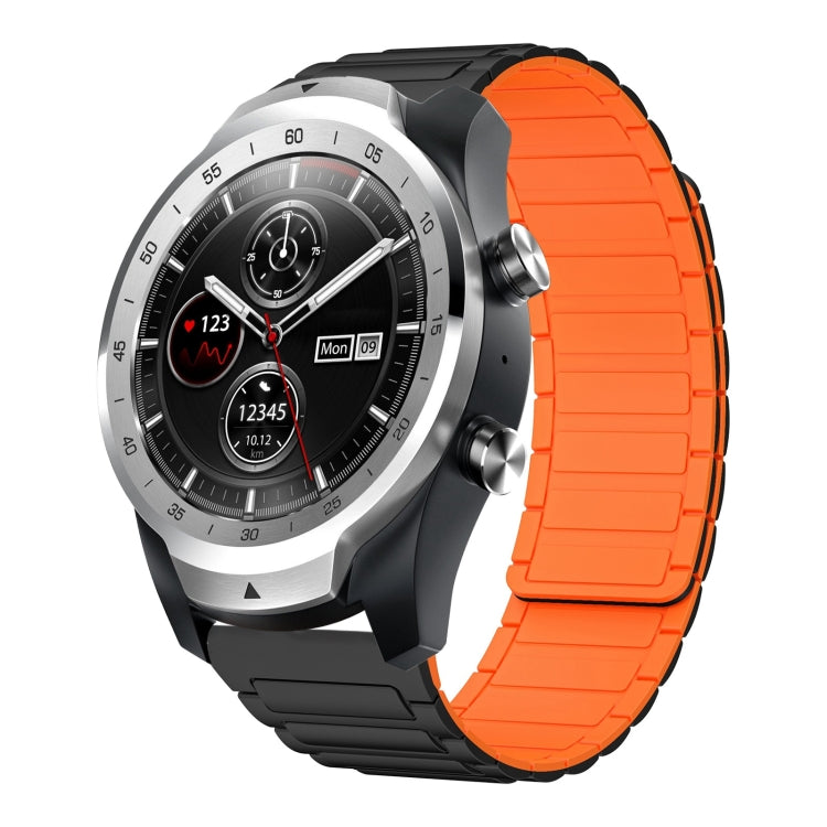 22mm I-shaped Magnetic Silicone Watch Band — view 40