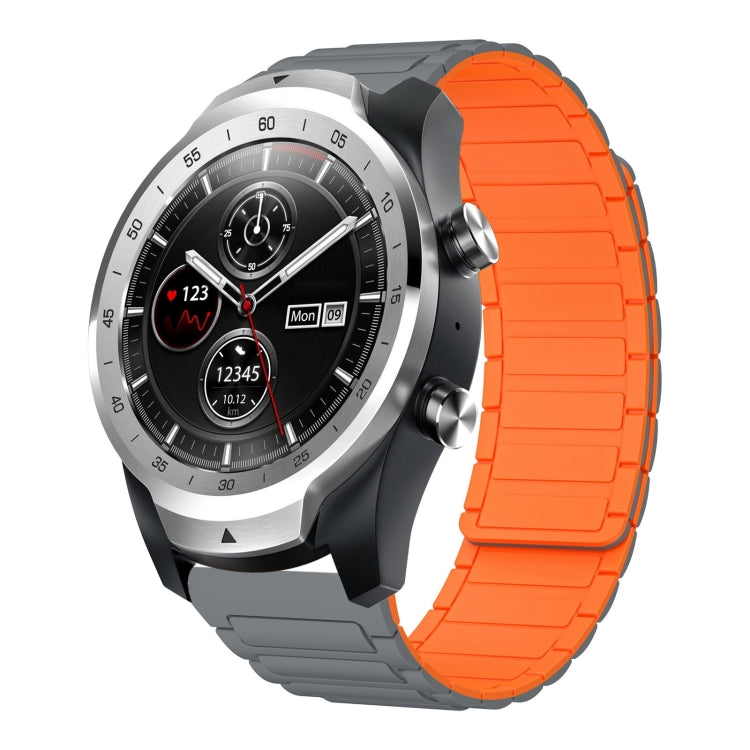 22mm I-shaped Magnetic Silicone Watch Band — view 42
