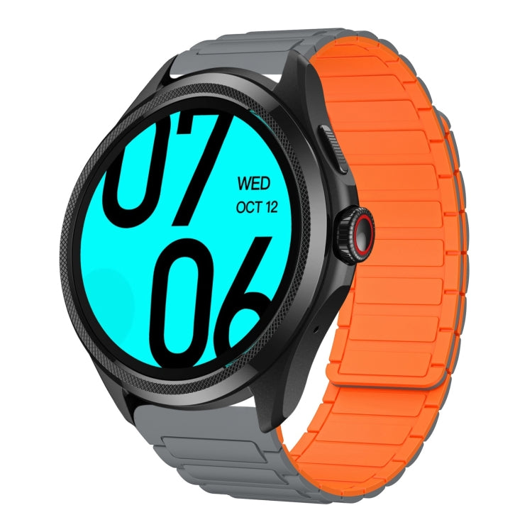 22mm I-shaped Magnetic Silicone Watch Band — view 36