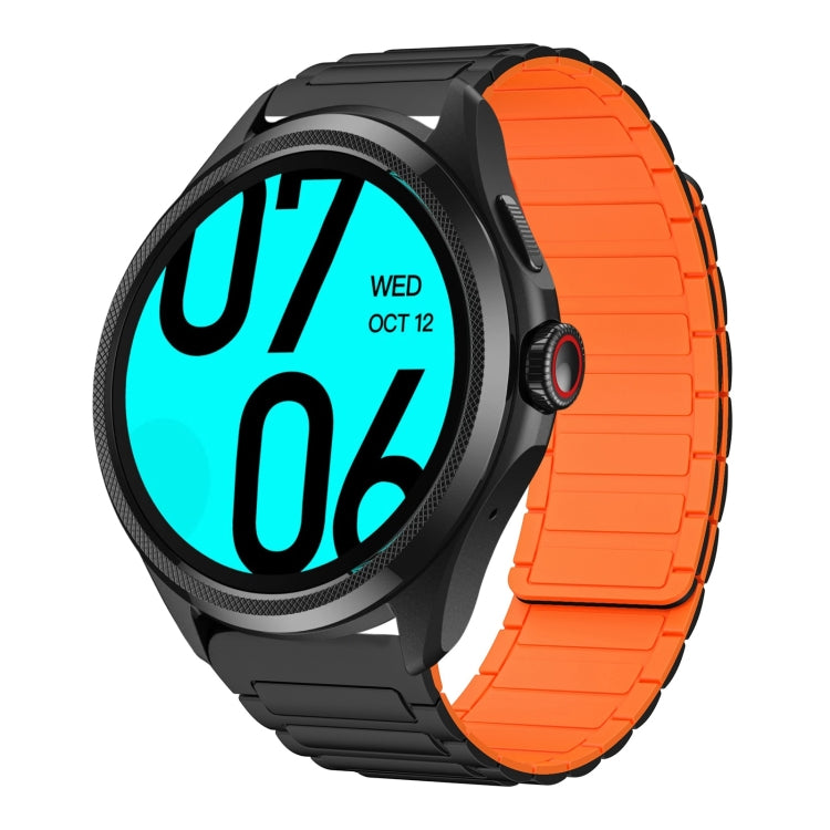 22mm I-shaped Magnetic Silicone Watch Band — view 46