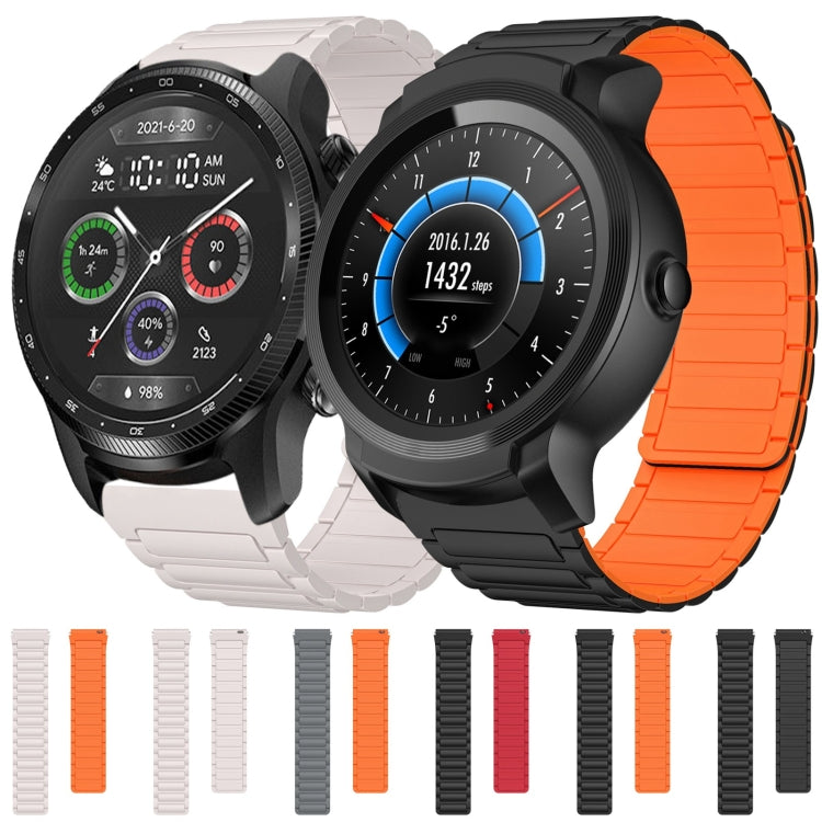 22mm I-shaped Magnetic Silicone Watch Band — view 51