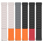 22mm I-shaped Magnetic Silicone Watch Band — view 53